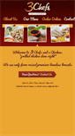 Mobile Screenshot of 3chefsandachicken.com